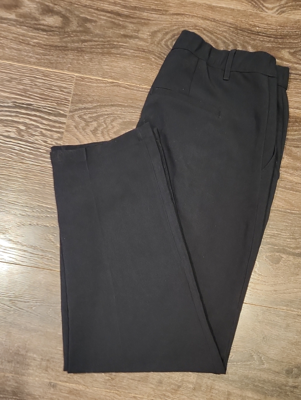 ❤️ ABERCROMBIE & FITCH QUINN TAILORED HIGH RISE STRAIGHT LEG TROUSERS / PANTS, L - Picture 9 of 9